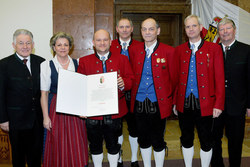 Ehrung von verdienten Musikkapellen durch Landeshauptmann Dr.Josef Pühringer