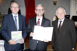 Verleihung von Berufstiteln und Dekretübergabe durch Landeshauptmann Dr. Josef Pühringer und Landesschulratspräsidenten HR. Friedrich Enzenhofer