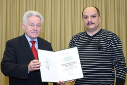 Übergabe des Menschenrechtspreises des Landes Oberösterreich für das Jahr 2013 durch Landeshauptmann Dr.Josef Pühringer