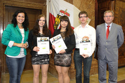 Siegerehrung Fremdsprachenwettbewerb AHS,BMHS