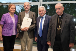 Verleihung des Eduard Plojer Preis durch Herrn Landeshauptmann Dr. Josef Pühringer
