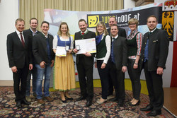 Verleihung des Ehrenzeichen Verdienste um die Oberösterreichische Jugend durch LH Stv. Mag Thomas Stelzer