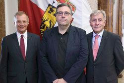 Junglehrerempfang mit Landeshauptmann Mag. Thomas Stelzer und Landesschulratspräsident Fritz Enzenhofer