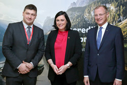 Abendempfang Energieministerrat mit LH Mag. Thomas Stelzer und BM Elisabeth Köstinger.