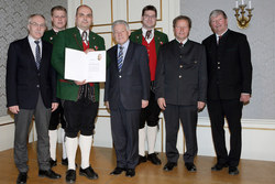 Ehrung verdienter Musikkapellen durch Landeshauptmann Dr.Josef Pühringer
Musikverein Bachmanning