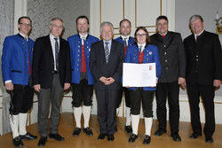 Ehrung verdienter Musikkapellen durch Landeshauptmann Dr.Josef Pühringer
Musikverein der Gemeinde Eberstalzell