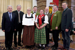 Ehrung verdienter Musikkapellen durch Landeshauptmann Dr.Josef Pühringer