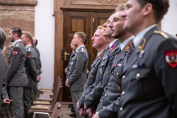 Empfang ausgemusterte Offiziere und Unteroffiziere durch Landeshauptmann Mag. Thomas Stelzer im Landhaus 