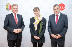 Empfang für pensionierte Lehrer durch Landeshauptmann Mag. Thomas Stelzer und Bildungsdirektor Dr. Alfred Klampfer 