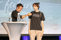 Die Jugendmesse water for future des Landes Oberösterreich mit Ehrengast Landesrat Stefan Kaineder.