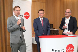 Preisverleihung Super Coach mit Landesrat Markus Achleitner im Olympiazentrum