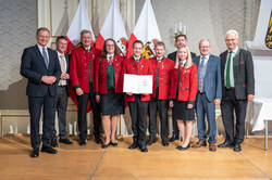 43 Kapellen aus ganz Oberösterreich wurden am 21. September 2022 von Landeshauptmann Mag. Thomas Stelzer im Rahmen eines Festaktes in den Linzer Redoutensälen geehrt. Die Ehrung ist eine besondere Anerkennung für herausragende Leistungen bei Konzert- und Marschwertungen.