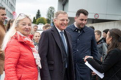 Landeshauptmann Mag. Thomas Stelzer besucht den regionalen Ehrenamtstag im Bezirk Rohrbach. 