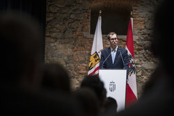 Amtseinführung von Bezirkshauptmann Dr. Florian Kolmhofer im Kubinsaal in Schärding