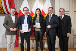 Verleihung der Zertifikate Meistersingerschule 2023 durch Landeshauptmann Mag. Thomas Stelzer in den Linzer Redoutensälen. 