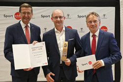Verleihung des Landessportehrenzeichen in Bronze durch Landesrat Markus Achleitner 