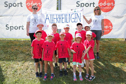 Kindergarten-Olympiade mit LHStv Haberlander und LR Achleitner im Sportzentrum Traun 