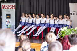 Verleihung der Schulsportgütesiegel durch Landeshauptmann-Stellvertreterin Christine Haberlander im Festsaal des Europagymnasium Linz Auhof.