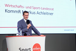 Verleihung der Landes-Sportehrenzeichen in Bronze durch Landesrat Markus Achleitner
