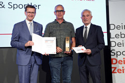 Verleihung der Landes-Sportehrenzeichen in Bronze durch Landesrat Markus Achleitner