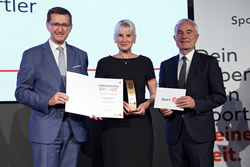 Verleihung der Landes-Sportehrenzeichen in Bronze durch Landesrat Markus Achleitner