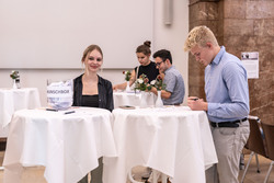 Ferialkräfteempfang im Steinernen Saal des Linzer Landhauses mit Landeshauptmann Mag. Thomas Stelzer.