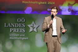 Verleihung der OÖ Landespreise für Umwelt und Nachhaltigkeit durch Landesrat Stefan Kaineder