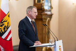 Verleihung künstlerischer Stipendien des Landes OÖ durch Landeshauptmann Mag. Thomas Stelzer.