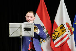 Amtseinführung des neuen Bezirkshauptmanns des Bezirks Urfahr-Umgebung Dr. Ferdinand Watschinger.