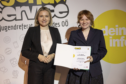 Preisübergabe Landesjugendredewettbewerb 2025