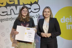 Preisübergabe Landesjugendredewettbewerb 2025
