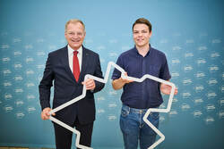 Ferialkräfteempfang im Steinernen Saal des Linzer Landhauses mit Landeshauptmann Mag. Thomas Stelzer.