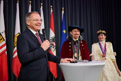 Schlüsselübergabe Faschingsgilde Eferding