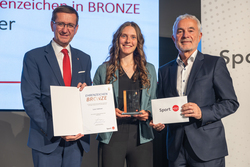 Landes-Sportehrenzeichenverleihung Bronze