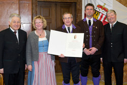 Ehrung von verdienten Musikkapellen durch Landeshauptmann Dr.Josef Pühringer