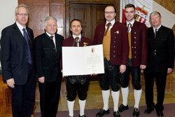 Ehrung von verdienten Musikkapellen durch Landeshauptmann Dr.Josef Pühringer