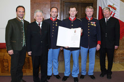 Ehrung von verdienten Musikkapellen durch Landeshauptmann Dr.Josef Pühringer