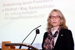 Sponsionsfeier FH für Gesundheitsberufe Oberösterreich Physiotherapie Linz und Wels