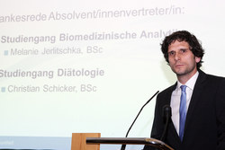 Sponsionsfeier der Fachhochschule Oberösterreich für Gesundheitsberufe Oberösterreich, Biomedizinische Analytik und Diätologie