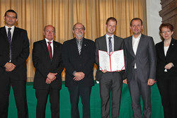 Sponsion der Fachhochschule OÖ Campus Steyr Ehrung durch LAbg. Mag. Bernhard Baier