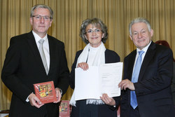 Verleihung von Berufstiteln durch Landeshauptmann Dr.Josef Pühringer an verdiente Persönlichkeiten