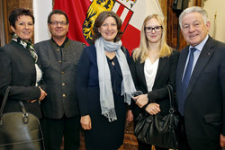 Landeshauptmann Dr. Josef Pühringer empfängt Lehrlinge mit ausgezeichnetem Lehrabschluss im Linzer Landhaus