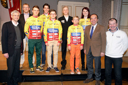 Ehrungen Radsportverband durch Landesrat Dr.Strugl
