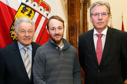 Empfang für Junglehrer durch Landeshauptmann Dr.Josef Pühringer im Landhaus