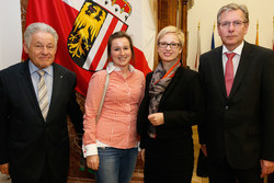 Empfang für Junglehrer durch Landeshauptmann Dr.Josef Pühringer im Landhaus