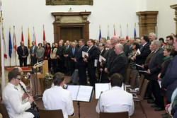 Überreichung von Ehrenzeichen des Landes Oberösterreich durch Landeshauptmann Dr.Josef Pühringer