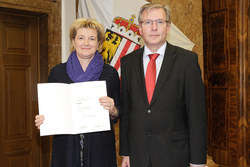 Verleihung von Berufstiteln Dekretübergabe durch LSR Präs.Fritz Enzenhofer