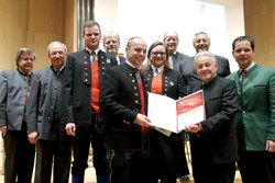 Eröffnung des Landesmusikfestes 2014 
Blasmusikpräsentation und Verleihung des Blasmusikpreises mit Landeshauptmann Dr.Josef Pühringer im Brucknerhaus