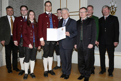 Ehrung verdienter Musikkapellen durch Landeshauptmann Dr.Josef Pühringer
Musikverein Meggenhofen