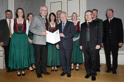 Ehrung verdienter Musikkapellen durch Landeshauptmann Dr.Josef Pühringer
Musikverein Gaspoltshofen